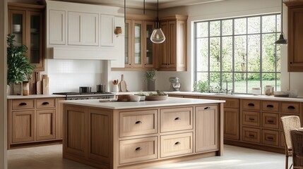 modern kitchen interior