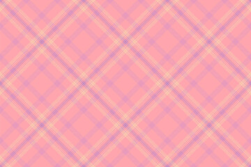 Subtle pastel pink and lilac diagonal plaid pattern.  Perfect for textile design, website backgrounds, or romantic themed projects.