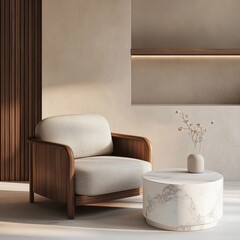 modern living room interior with sofa