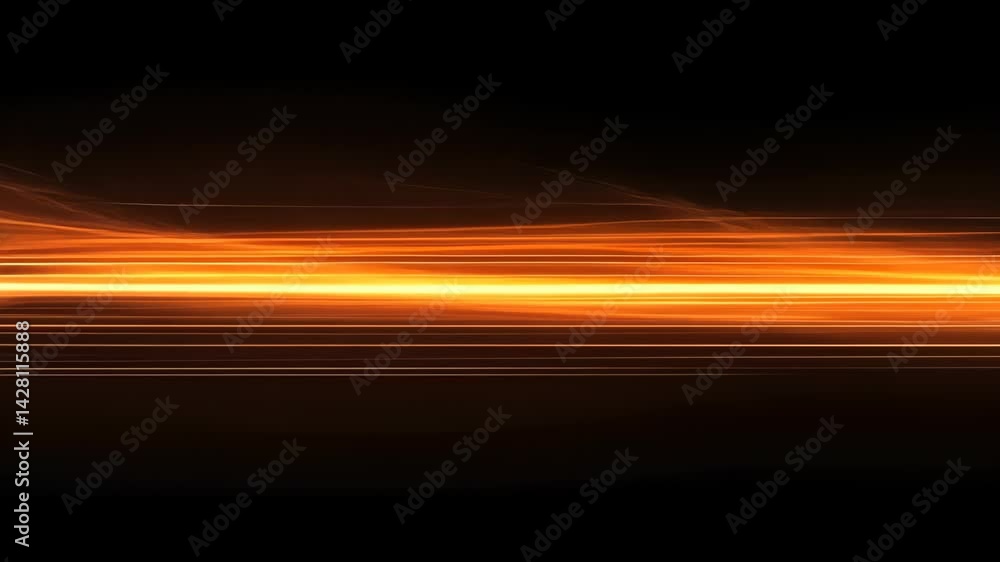 Poster mesmerizing light trails dance across the dark canvas in a mesmerizing display of color and movement