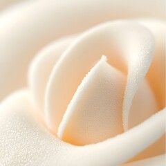 Creamy Rose Closeup Macro Photography Soft Texture