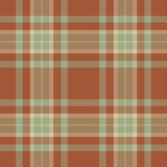Rich texture pattern tartan, hanukkah vector fabric textile. Short background check plaid seamless in orange and pastel colors.