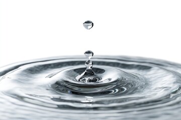 Water Drop Impact on Surface