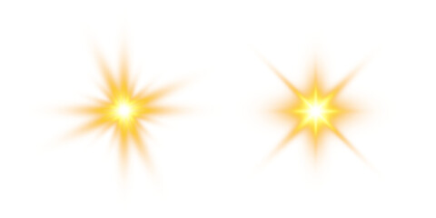 Radiant Sun Spark PNG &ndash; Realistic Glowing Burst Effect with Warm Yellow Light and Smooth Gradient, Ideal for Light Flares, Overlays, and Celestial Graphics in PNG Format