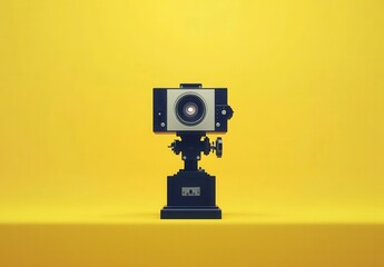 Fototapeta premium gold robotic toy