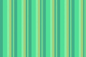 Obraz premium Sipster fabric lines texture, coat stripe pattern seamless. Sdea vertical textile vector background in green and teal colors.