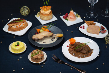 table traiteur menu