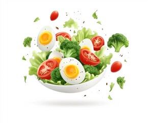 salad with tomatoes
