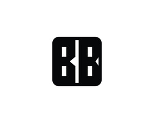 BB Logo design vector template. BB
