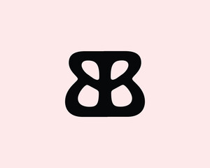 BB Logo design vector template. BB