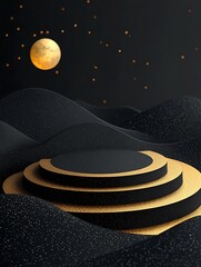 Night Scene Product Display