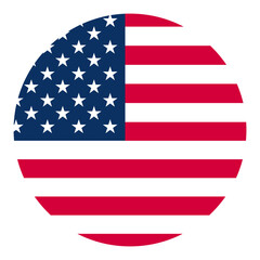 united states flag with transparent background