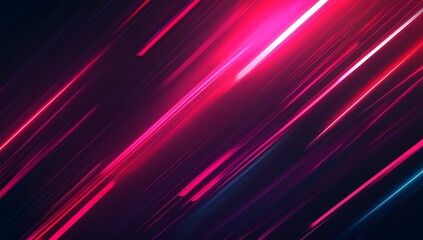 Fototapeta premium Abstract vibrant diagonal lines