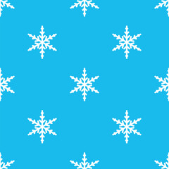 Winter Snowflake icon set. Snowflake collection isolated on background. Christmas snow flake concept.