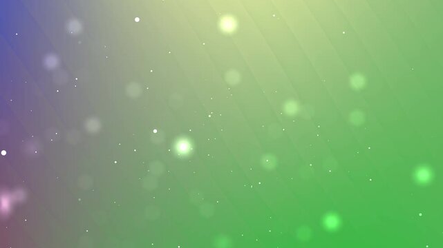 Green and yellow gradient background animation with particle effect , suitable for spring or summer themed designs like invitations or social media posts.