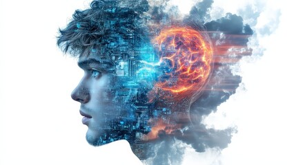 Futuristic Digital Human Mind with Artificial Intelligence
