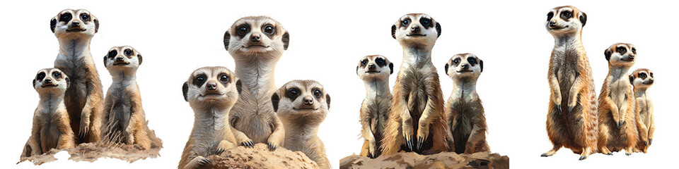  Family Adorable Meerkat Meerkats