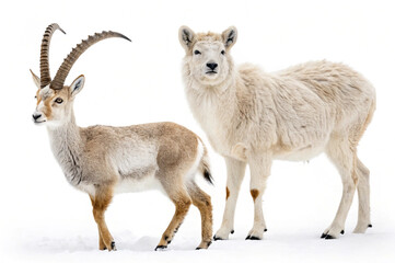 Fototapeta premium wildlife picture clean background