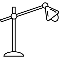 Lamp Line Art
