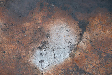 Textured brown background, empty copy space for text, wall structure, grunge canvas