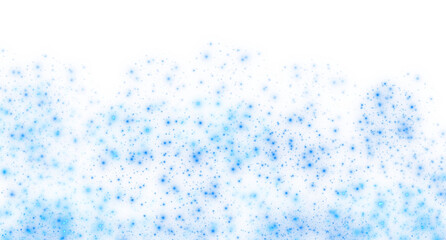 Luxury Glitter Particles Shimmer effect on transparent background