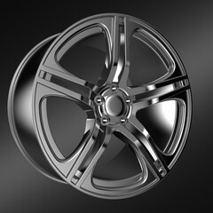 Obraz premium wheel of the car