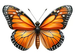 Fototapeta premium Monarch Marvel: The Butterfly’s Graceful Palette
