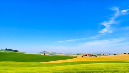 Fototapeta premium Unzue municipality of the Community of Navarra, SpainZugarramurdi town in Navarra, SpainVillage in a valley.Picturesque Rural Village Surrounded by Mountains and Green Fields