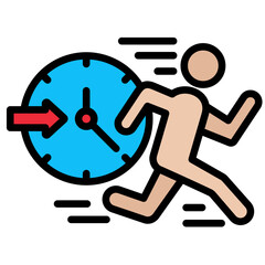 Rushing Time Icon
