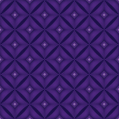Purple Diamond Radiance Geometric pattern with radiating lines in shades of purple