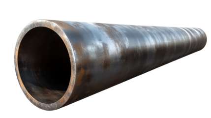 old rusty metal pipe