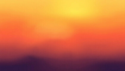 Fototapeta premium Warm Sunrise Gradient for Uplifting Designs