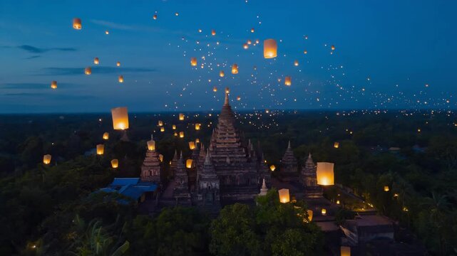 Buddha&rsquo;s Birthday in Lights: Vesak at the Temple - Laterns