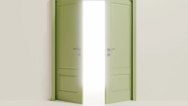 3D loop satisfying door pathway animation