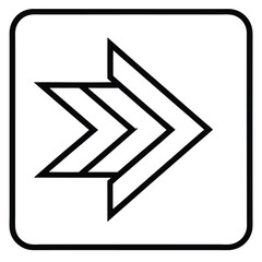 arrow icon vector illustration