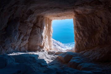 Cave Entrance with Ocean View