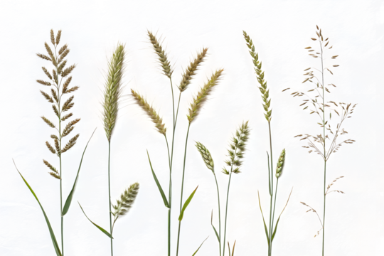 Abstract Grass Illustration