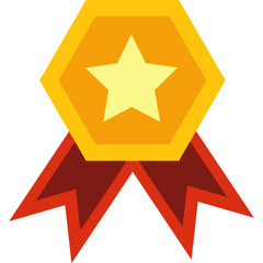 Medal Flat Icon