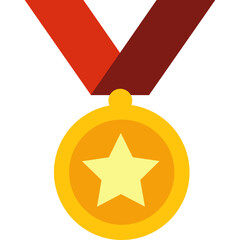 Medal Flat Icon