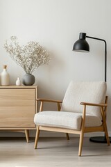 Cozy living room corner