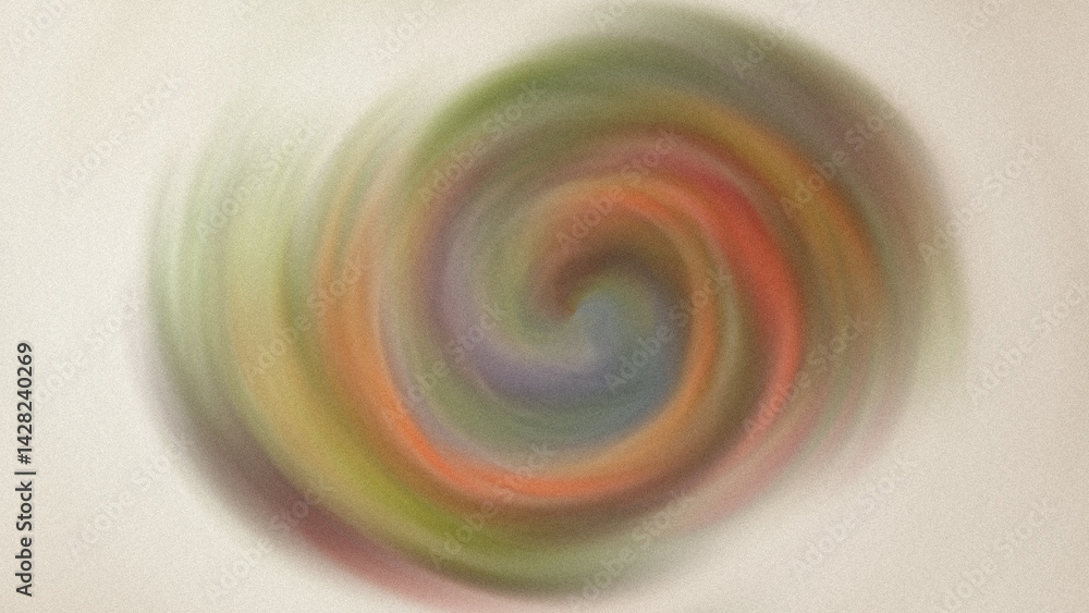 Poster abstract background with colorful circles