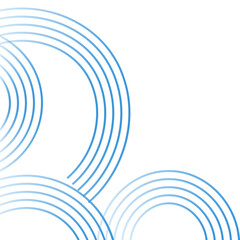 Wavy Line Modern Corner