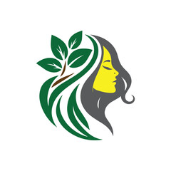 Natural Beauty care logo design