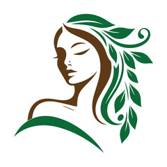 Natural Beauty care logo design