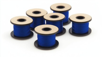 Blue Thread Spools