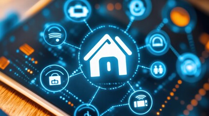 Fototapeta premium Smart Home Technology