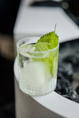 Refreshing Iced Cocktail A Light and Airy Summer Drink