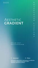 Abstract gradient background with wallpaper