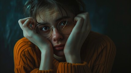 Conceptual image symbolizing relief from anxiety through medication use