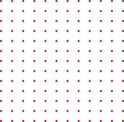 Texture or screentone in the form of dots with a red outline.